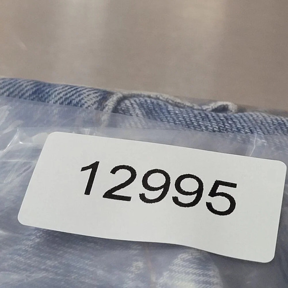 Vintage Y2k Members Mark Mens Blue Denim Jean Shorts Size 34x9 JCT - Picture 6 of 6